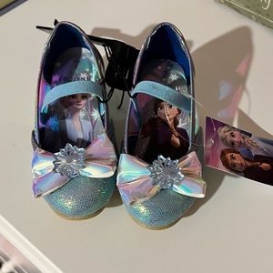 Disney Princess Frozen Elsa and Anna Dress Shoes